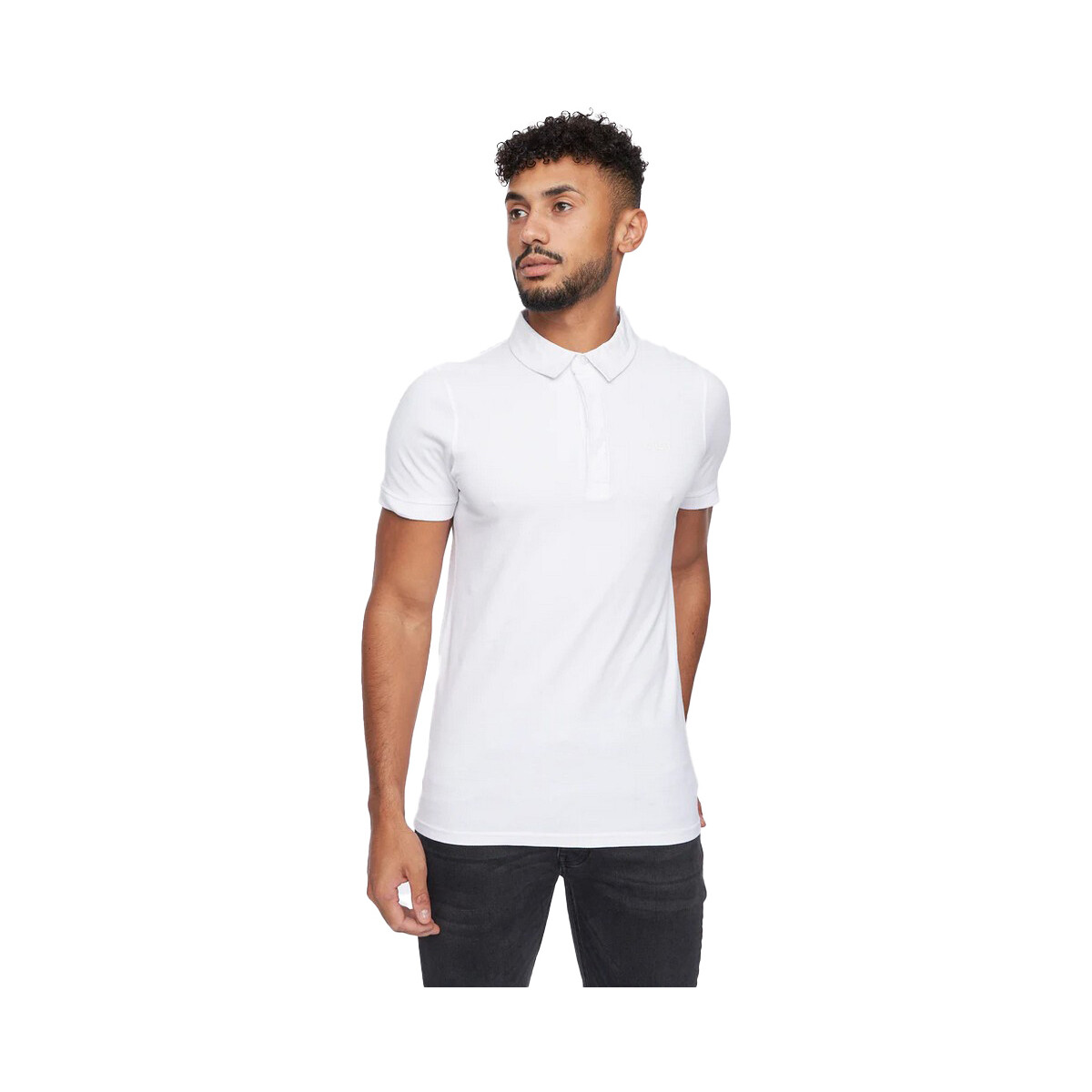 textil Hombre Tops y Camisetas Crosshatch Sullivan Blanco