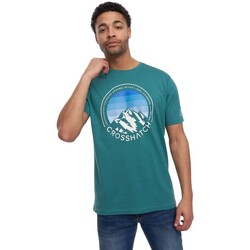 textil Hombre Camisetas manga larga Crosshatch  Verde