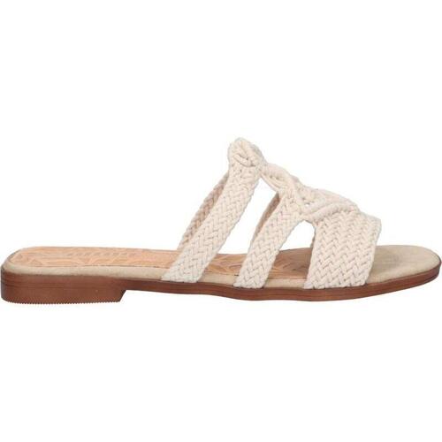 Zapatos Mujer Chanclas MTNG 51942 Beige