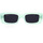 Relojes & Joyas Gafas de sol Off-White Occhiali da Sole  Arthur 25907 Verde