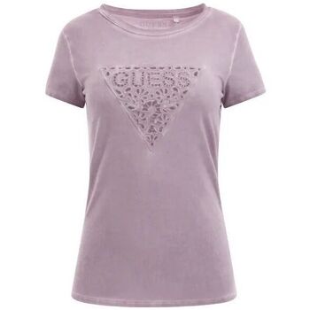 textil Mujer Tops y Camisetas Guess W2GI31 KA0Q1-F4L6 Violeta
