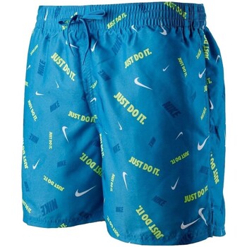 textil Hombre Bañadores Nike BAADOR HOMBRE  SWIM LOGOFETTI LAP 5 NESSB591 Azul