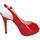 Zapatos Mujer Sandalias Paco Mena By Membur BC449 Rojo