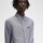 textil Hombre Camisas manga larga Fred Perry Camicia Fred Perry Button Down Collar Gris