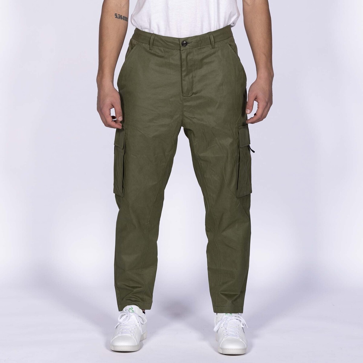 textil Hombre Pantalones Scotch & Soda Sporty Cargo Pant Verde