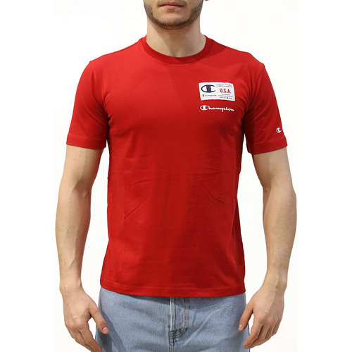 textil Hombre Tops y Camisetas Champion Crewneck T-Shirt Rojo
