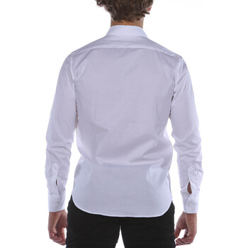 Sl56 Camicia  Colletto Cotone Blanco