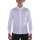 textil Hombre Camisas manga larga Sl56 Camicia  Colletto Cotone Blanco
