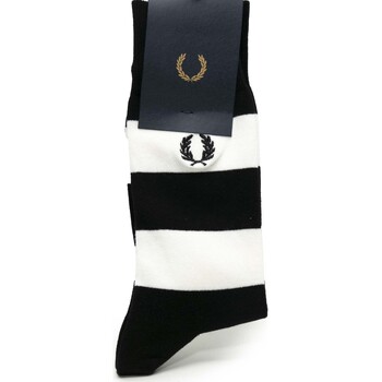 Ropa interior Hombre Calcetines Fred Perry Fp Striped Socks Negro