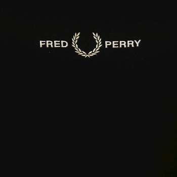 Fred Perry Fp Embroidered Hooded Sweatshirt Negro