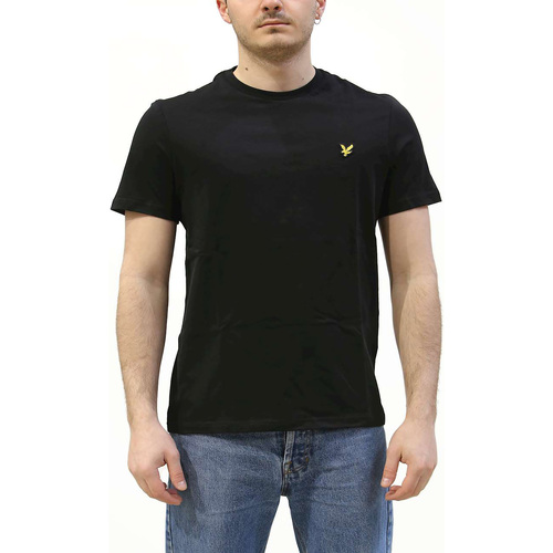 textil Hombre Tops y Camisetas Lyle & Scott Plain T-Shirt Negro