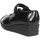 Zapatos Mujer Bailarinas-manoletinas Agile By Ruco Line JACKIE CROCO 233 Negro