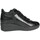 Zapatos Mujer Zapatillas altas Agile By Ruco Line JACKIE CROCO 226 Negro