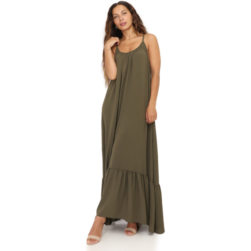 textil Mujer Vestidos La Modeuse 67361_P156409 Verde