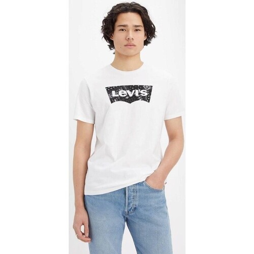 textil Hombre Camisetas manga corta Levi's 22491 1326 GRAPHIC CREWNECK TEE Blanco