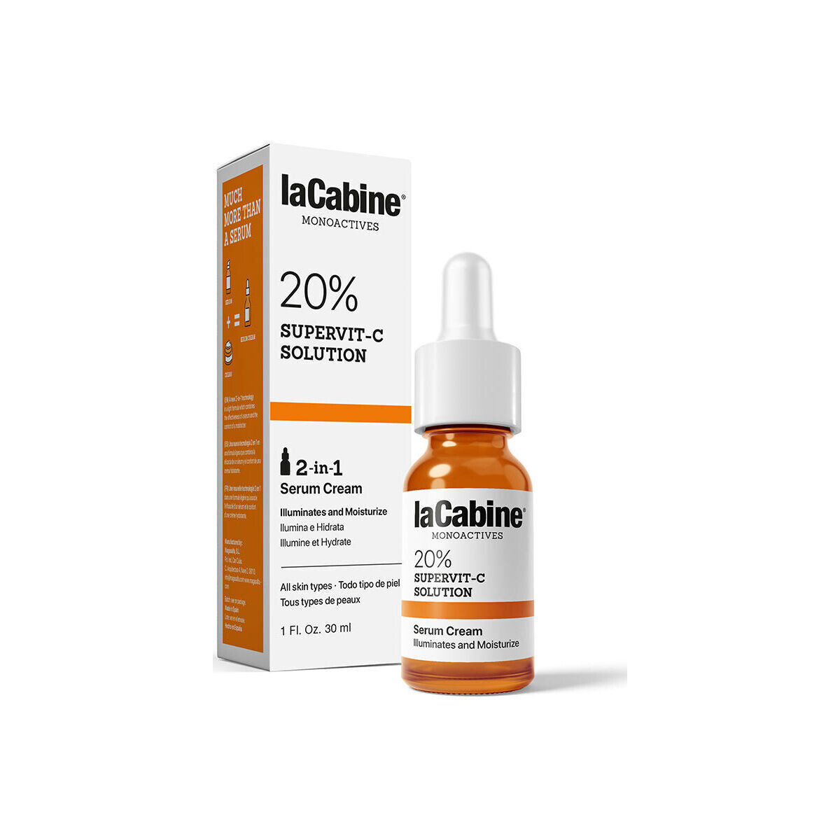 Belleza Hidratantes & nutritivos La Cabine Monoactives 20% Supervit C Solution Serum Cream 