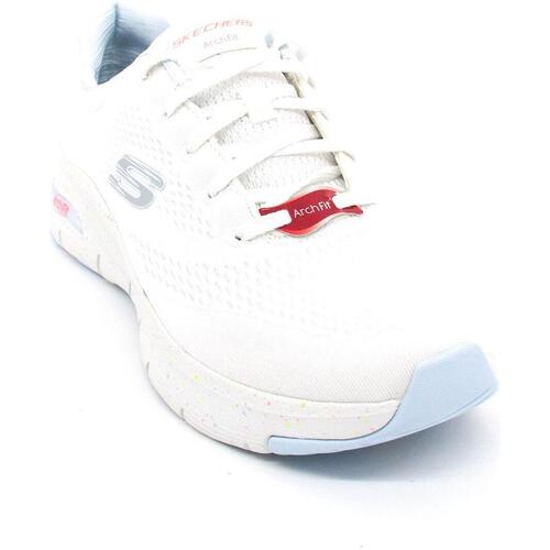 Zapatos Mujer Deportivas Moda Skechers 149566/OFWT Blanco