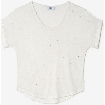 textil Mujer Tops y Camisetas Le Temps des Cerises Camiseta BIBOU Blanco