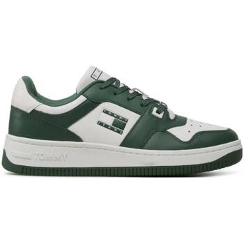 Zapatos Hombre Deportivas Moda Tommy Hilfiger EM0EM01216-MBG Verde