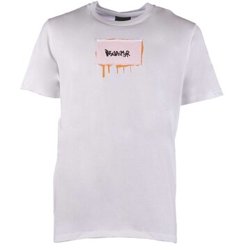 textil Hombre Tops y Camisetas Disclaimer T-Shirt Uomo In Jersey Blanco