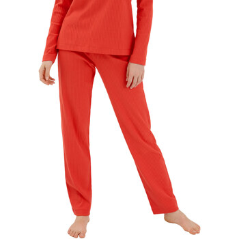 textil Mujer Pijama Lisca Pantalones largos de pijama Lucky  Cheek Naranja