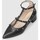 Zapatos Mujer Derbie & Richelieu Lodi BAILARINA  AMIRI NEGRO Negro