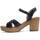 Zapatos Mujer Sandalias Bozoom 83203 Negro