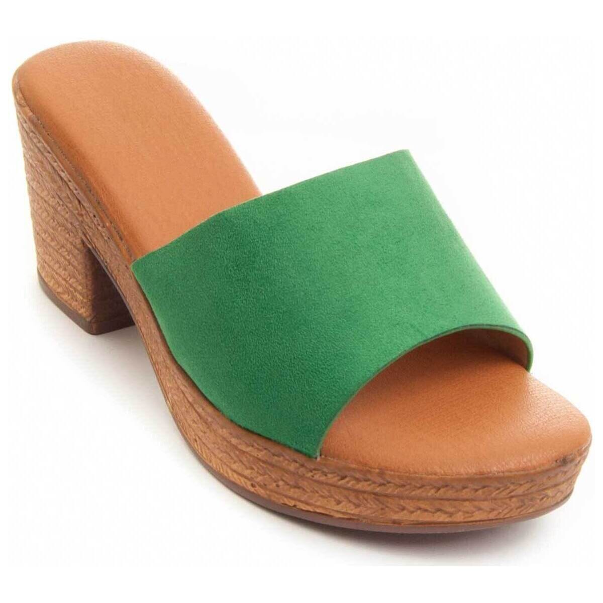 Zapatos Mujer Sandalias Bozoom 83264 Verde