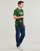 textil Hombre Camisetas manga corta Lacoste TH0134 Verde