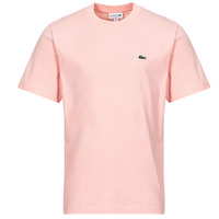 textil Hombre Camisetas manga corta Lacoste TH7318 Rosa