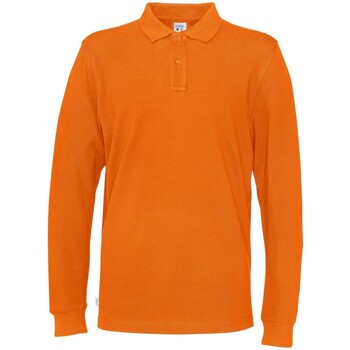 textil Hombre Camisetas manga larga Cottover  Naranja