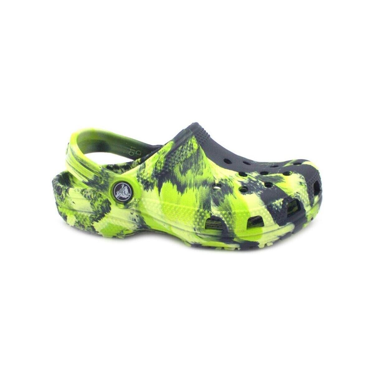 Zapatos Niños Zuecos (Mules) Crocs CRO-RRR-207002-NAMT Verde
