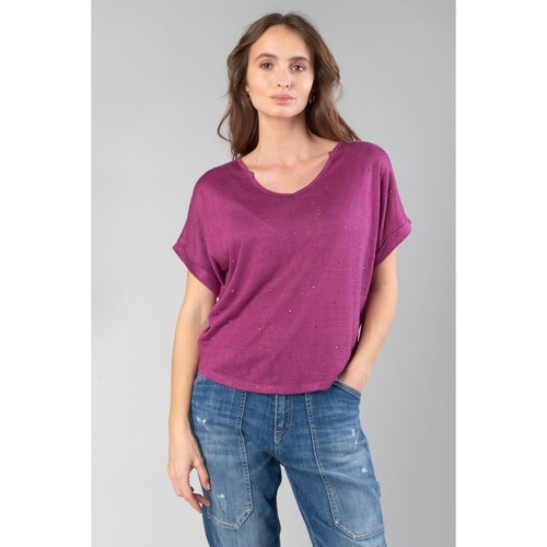 textil Mujer Tops y Camisetas Le Temps des Cerises Camiseta BIBOU Rosa