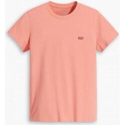 textil Mujer Tops y Camisetas Levi's 39185 0249 - PERFECT TEE-TERRA COTTA Rosa