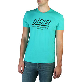 textil Hombre Camisetas manga corta Diesel - t-diegos-a5_a01849_0gram Azul