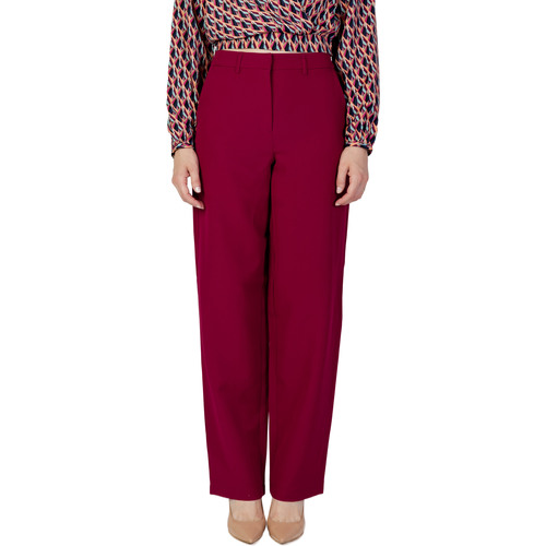 textil Mujer Pantalones fluidos Vila 14083468 Rojo