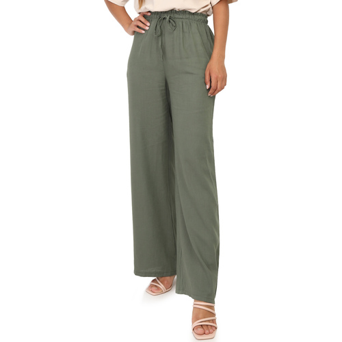 textil Mujer Pantalones La Modeuse 67375_P156428 Verde
