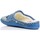 Zapatos Mujer Pantuflas Norteñas 44-660 Azul