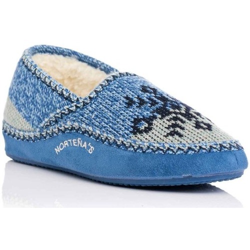 Zapatos Mujer Pantuflas Norteñas 44-661 Azul