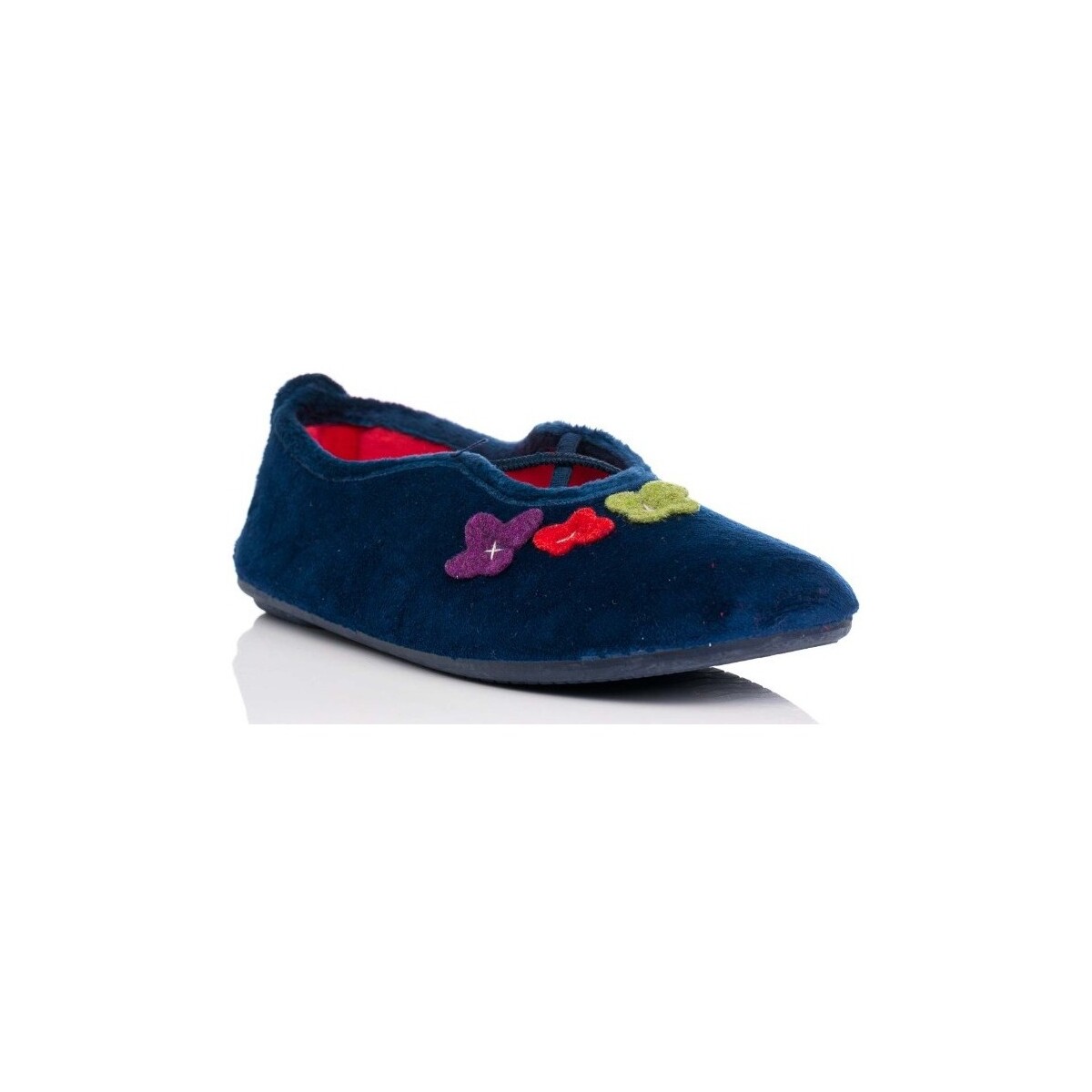 Zapatos Mujer Pantuflas Norteñas 7-195-8 Azul