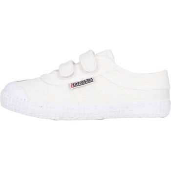 Kawasaki Original Kids Shoe W/velcro K202432-ES 1002S White Solid Blanco