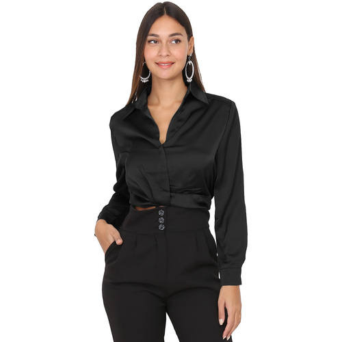 textil Mujer Camisas La Modeuse 65476_P151258 Negro