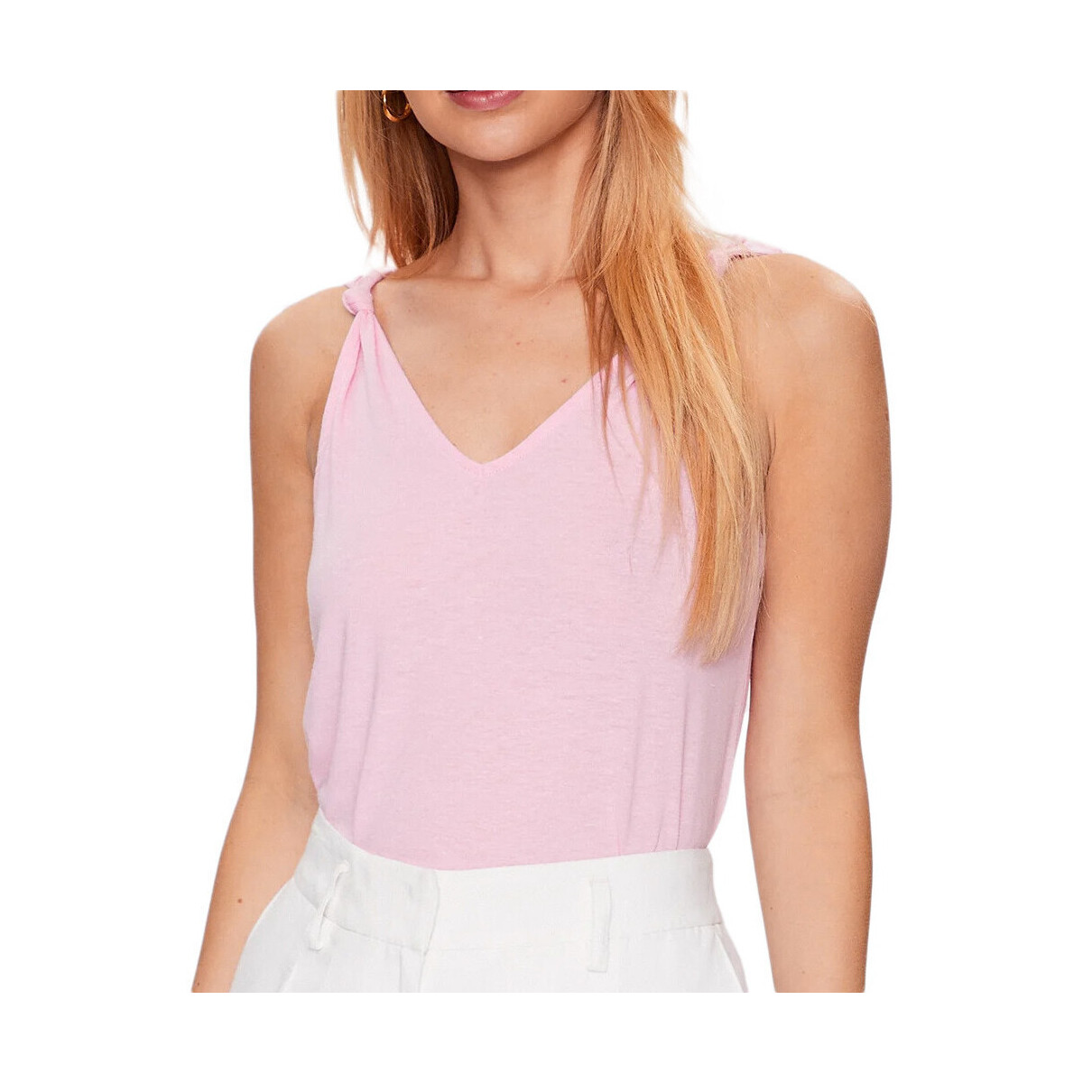 textil Mujer Camisetas sin mangas Vero Moda  Rosa
