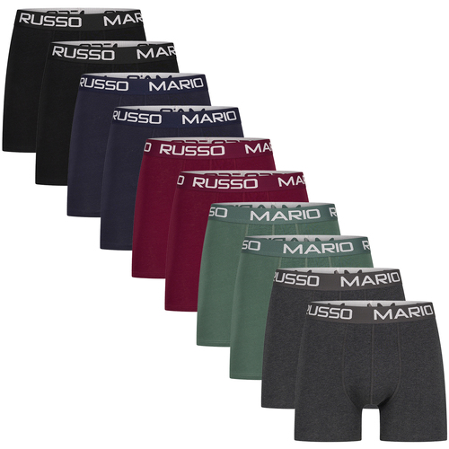 Ropa interior Hombre Boxer Mario Russo 10-Pack Basic Boxers Multicolor