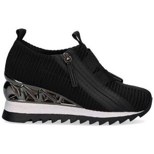 Zapatos Mujer Deportivas Moda Exé Shoes Y2326 F550 Negro