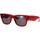 Relojes & Joyas Gafas de sol Ray-ban Occhiali da Sole  Mega Wayfarer RB0840S 6679B1 Rojo