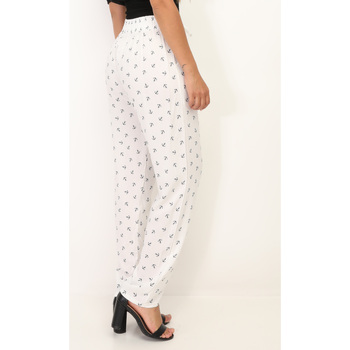 textil Mujer Pantalones La Modeuse 67275_P156271 Blanco