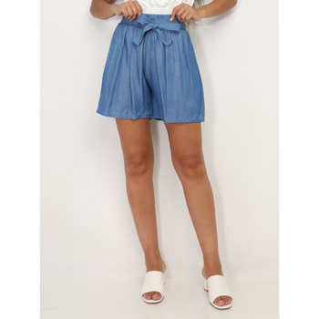 textil Mujer Shorts / Bermudas La Modeuse 67283_P156288 Azul