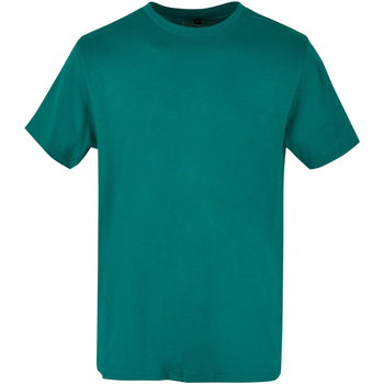 textil Hombre Camisetas manga larga Build Your Brand Basic Verde
