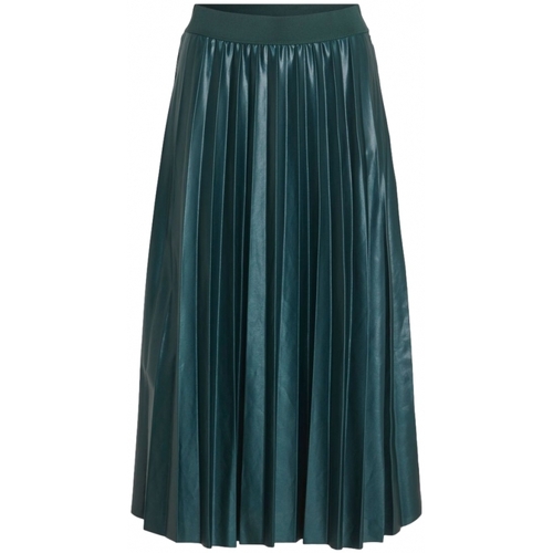 textil Mujer Faldas Vila Noos Saia Nitban - Ponderosa Pine Verde